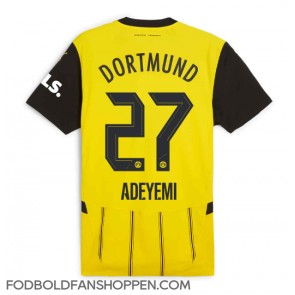 Borussia Dortmund Karim Adeyemi #27 Hjemmebanetrøje 2024-25 Kortærmet